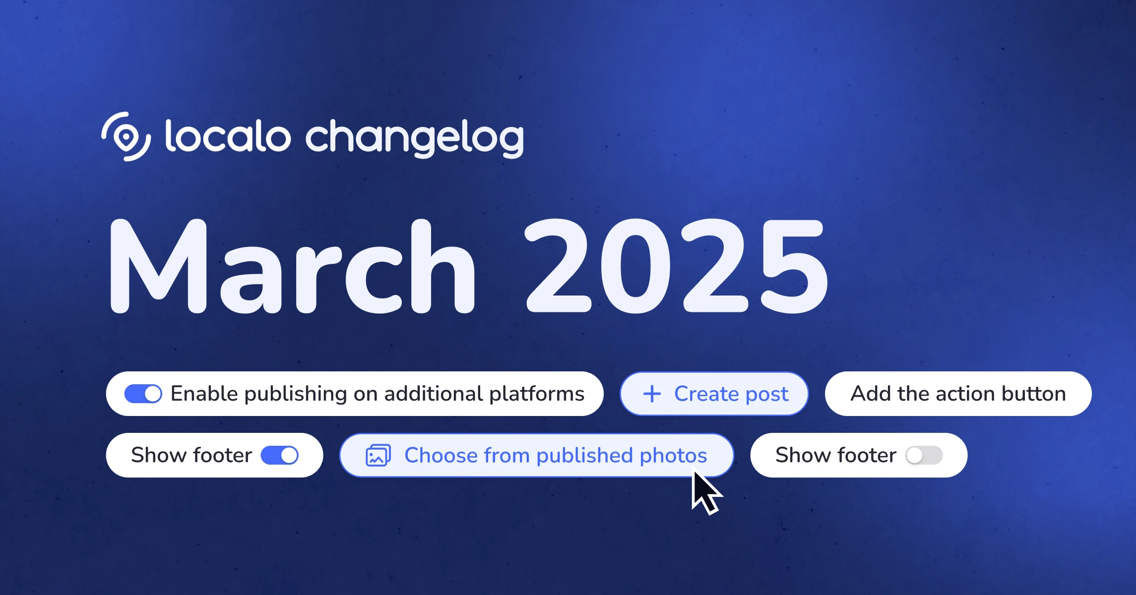 Quoi de neuf chez Localo ? Mars 2025