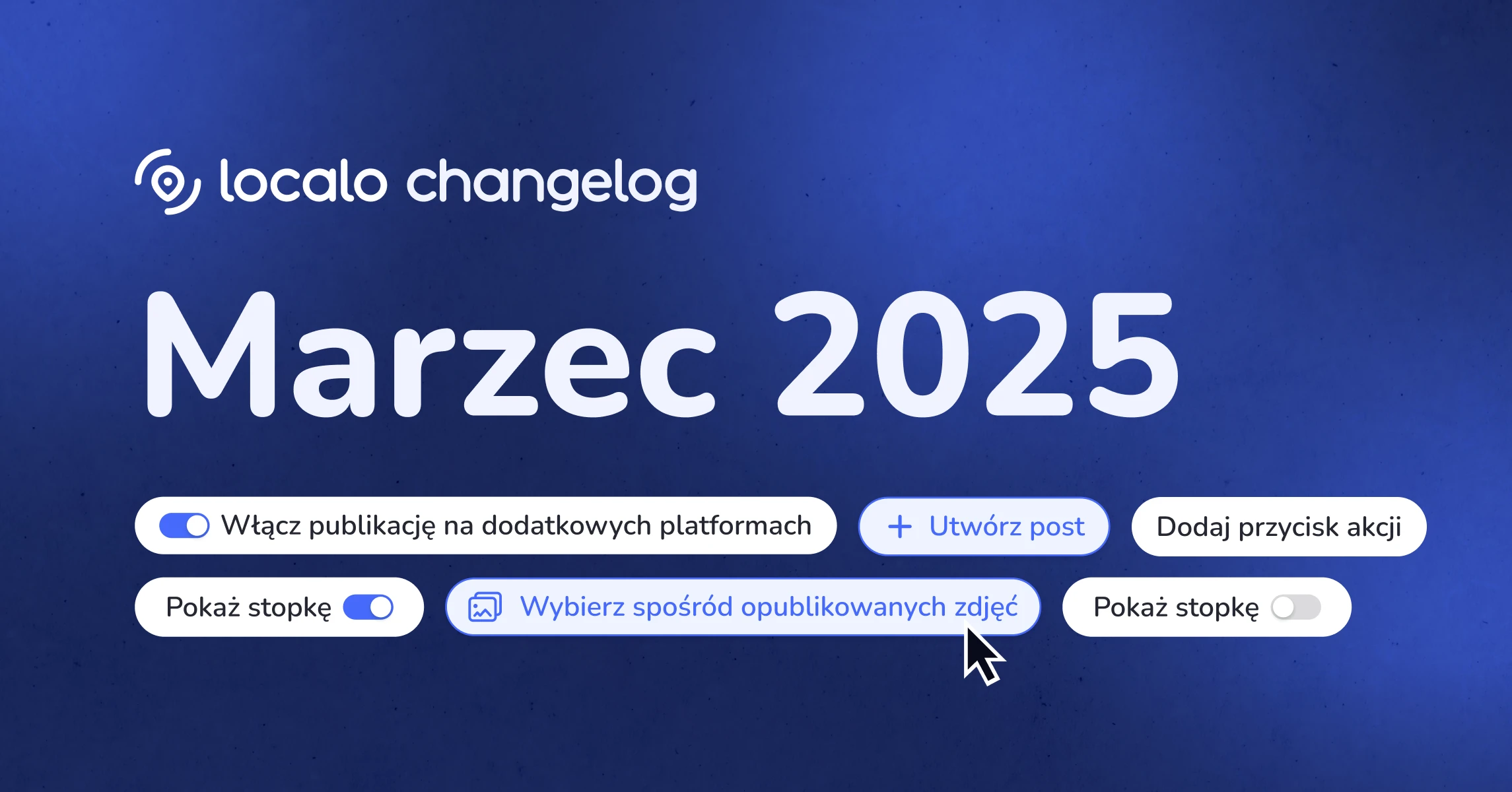 Co nowego w Localo? Marzec 2025